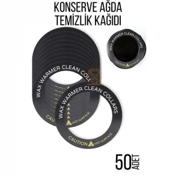 Konserve Ağda Koruyucu Karton Temizlik Kağıdı 50 Adet