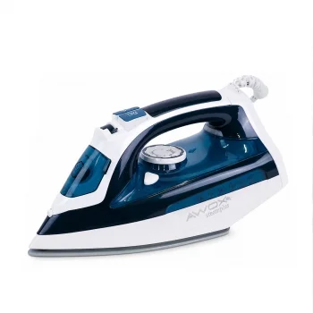 KOYU MAVİ - BEYAZ BUHARLI ÜTÜ SERAMİK TABAN - 360° HAREKETLİ KABLO - BUHAR AYARLAMA 2100W STEAMPLUS-1716 (5047)