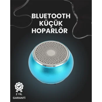 Küçük ve Güçlü Bluetooth Hoparlör – Kolay Taşınabilirlik ve Hızlı Şarj