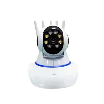 LED Aydınlatmalı 5 Antenli Motorlu 1080P Wifi Kamera Sensörlü