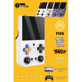 M21 64gb Ips Hdmi Tv 20000+ Oyunlu Retro Arcade Atari Psp/ps1/fıfa Gta Mario Games Oyun Konsolu