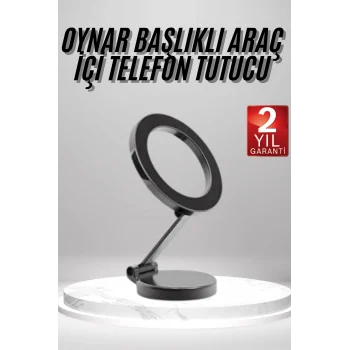 Magsafe Telefon Tutucu 360 Dönebilen Ayarlanabilir Araç İçi Tutucu