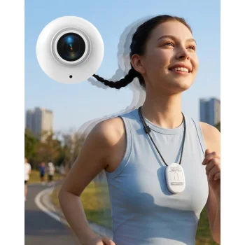 Manyetik Sabitlemeli 1080P Spor Kamera Geniş Açı Lens ve Mobil Bağlantı Özellikli