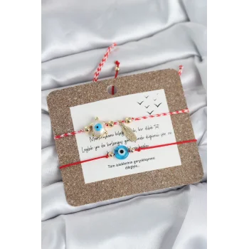 Marteniçka Bileklik 2li Caretta Caretta ve Nazarlı Model