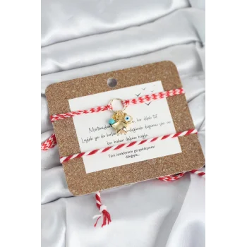 Marteniçka Bileklik 2li Nazar ve Yıldız Model