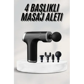 Masaj Tabancası 24v Type-c Hızlı Şarj Girişli Masaj Aleti Uzun Ömürlü