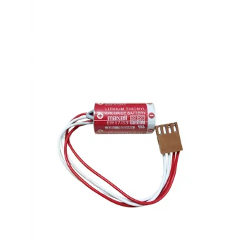Maxell ER17/33 3.6V 2/3A 4 PIN Size  Pil - Kahverengi Soket