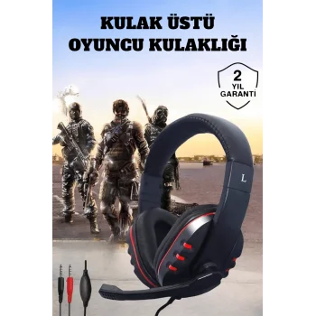 Mikrofonlu, Gürültü Engelleyici ve Dayanıklı Kulaklık: Oyun Performansınızı Zirveye Taşıyın