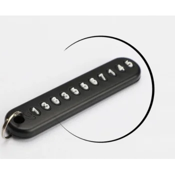 Mini Anahtarlık, Çanta, Araba İçin Çok Amaçlı Numaratör (5047)