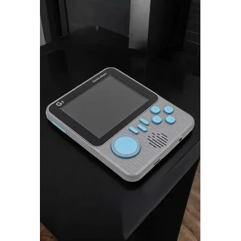 Mini Atari El Atarisi 3.5 inç Ekran Çift Konsol 666 Adet Retro Oyun Gameboy El Atarisi