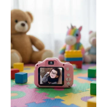 Mini HD Video Kamera Fotoğraf Çekimli Şarj Edilebilir Bataryalı Genişletilebilir Hafızalı
