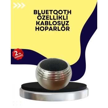 Mini Kablosuz Hoparlör Derin Bas TWS Bağlantı Şarjlı Model