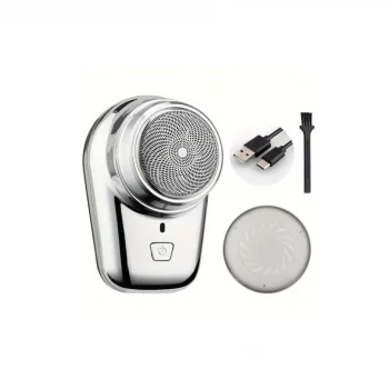 Mini Shaver Sıfır Sakal Taşınabilir Şarjlı Tıraş Makinesi IPX6 Korumalı  (5047)