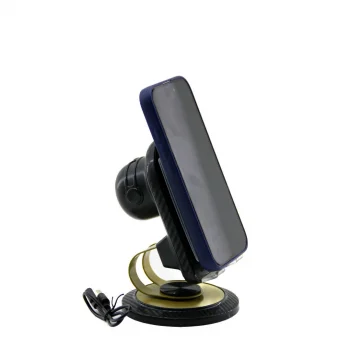 MOBILE PHONE 2IN1 BT SPEAKER HOPARLÖR = 5W ŞARJLI - MASA ÜSTÜ TELEFON TUTACAK = 360° DÖNEN STAND - OYNAR METAL AYAK (5047)