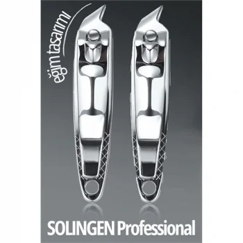 Eğimli Tırnak Makası 2 li Set Solingen Profesyonel