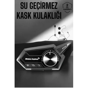 Motorcu Kulaklığı Kask Kulaklığı ANC Özelliği Sesli Görüşme Özelliği