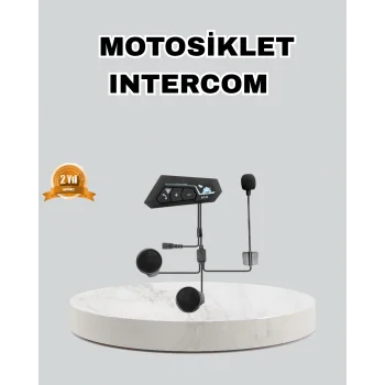 Motosiklet Kaskı İçin Bluetooth Kulaklık – Kablosuz, Mikrofonlu, Gürültü Azaltmalı BT22