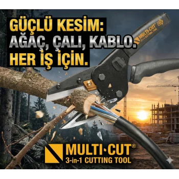 Multi Cutter Kalın Ve Sert Malzeme Kesme Aleti