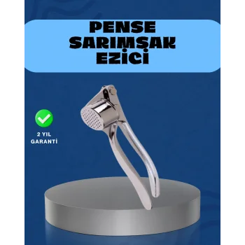Mutfak Sarımsak Ezici Kaymaz Saplı Güçlü Mekanizma