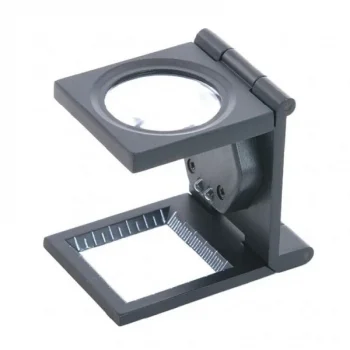 Nikula25x25 Mm Full çelik Kaplı Katlamalı Büyüteç Th9005b