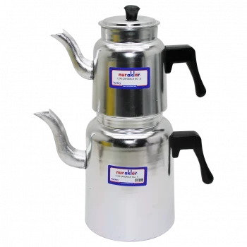 NO-5 LÜKS ALÜMİNYUM ÇAYDANLIK TAKIMI (5047)