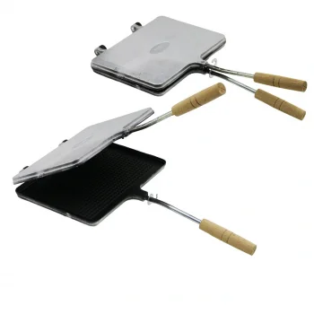 NUR IŞIKLAR İÇİ TEFLON EL TOST MAKİNESİ (5047)