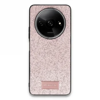 Onegif Xiaomi Redmi A3 4g Bright Simli Kapak - Pembe