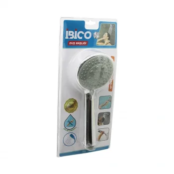 ORTA BOY YUVARLAK - BOMBELİ =9.7CM DUŞ BAŞLIK KADEMELİ VAKUMLU KROM GÖVDE - GRİ ZEMİNSAP:14.5CM (5047)