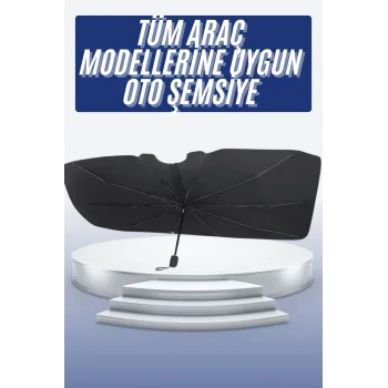 Oto Ön Cam Güneşliği Otomatik Katlanabilir Gölgelik Oto Cam Şemsiye