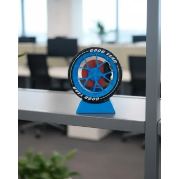 Otomobil Jant Görünümlü Masa Üstü Ofis Süsü