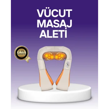 Ovmalı Boyun ve Sırt Masaj Cihazı
