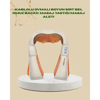 Ovmalı Isıtmalı Masaj Aleti – Boyun, Sırt, Bel, Omuz ve Bacak İçin