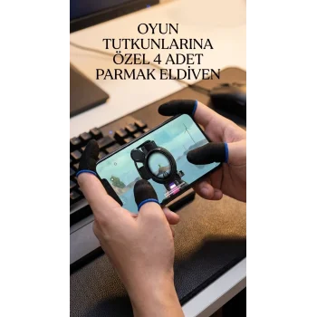 Oyuncu Eldiveni Ergonomik Hassasiyet Dayanıklı Tasarım Kontrol Rahatlığı