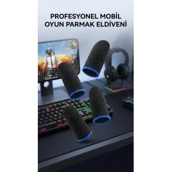 Oyuncu Parmaklık Eldiven Dayanıklı Tasarım Bilgisayar Kontrolü İçin