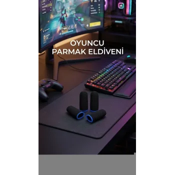 Oyuncu Parmaklık Eldiven Hassas Kontrol Konforlu