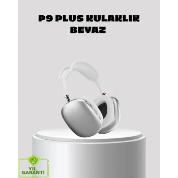 P9 Pro Plus Kablosuz Kulaklık – Üç Mikrofonlu, Uzamsal Ses ve Hızlı Şarj Özellikli
