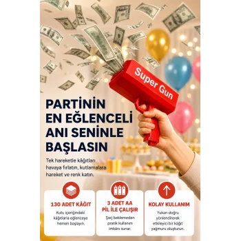 Partiler ve Sosyal Medya İçerikleri İçin Etkili Kâğıt Atma Oyuncağı