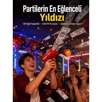 Partiler ve Sosyal Medya İçerikleri İçin Etkili Kâğıt Atma Oyuncağı Yeni Nesil