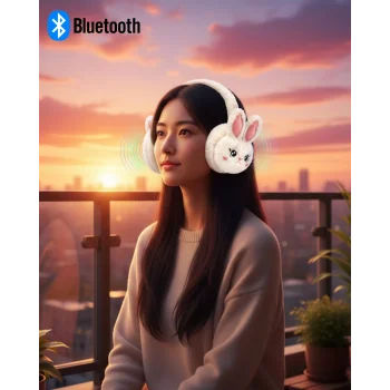 Peluş Kablosuz Bluetooth Kulaklık Çocuk ve Genç Kullanıma Uygun