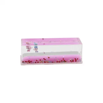 PEMBE SU HAYVAN - YILDIZ D.GEN MİKA YÜZEN BATMAYAN DEKORATİF BİBLO AKVARYUM4.7X13.6X4.5CM (5047)