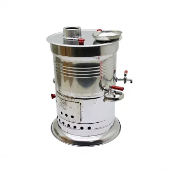 PİKNİK SEMAVERİ 7LT ÇİFT MUSLUK KUTULU (5047)