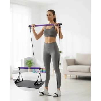 Pilates Bar Egzersiz Aleti Bilek Destekli Çok Yönlü Kullanım