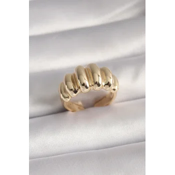 Pirinç Gold Renk Kadın Yüzük
