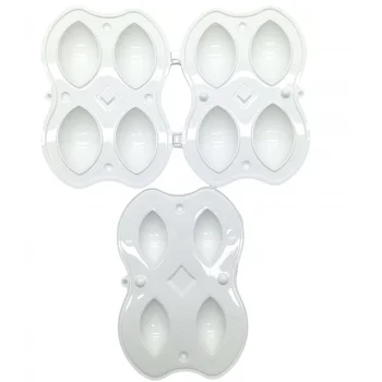 PLASTİK 4LÜ İÇLİ KÖFTE YAPMA KALIP APARATI (5047)