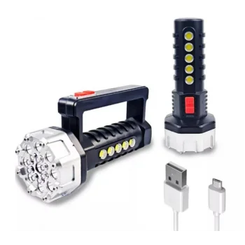 Polizei P-17 17+5 COB LEDLİ IŞILDAK FENER