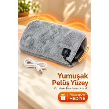 Powerbank Hediyeli Isıtmalı Bel ve Karın Kuşağı