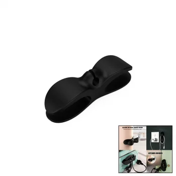 PRATİK KABLO TUTACAK - TOPARLAYICI PLASTİK - YAPIŞKANLI (5047)