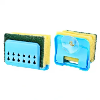 Pratik Mutfak Lavabo Vantuzlu Bulaşık Süngeri Askısı Aparatı (5047)