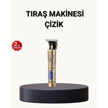 Profesyonel Kablosuz Tıraş Makinesi – 1-2 Saat Kesintisiz Kullanım