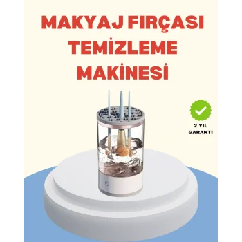 Profesyonel Makyaj Fırçası Temizleme ve Kurutma Makinesi